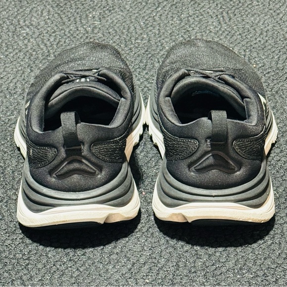 Hoka One One Gaviota 5 2E ‘Black White’ Sz 9.5M - Picture 5 of 6